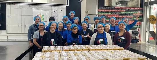 オーストラリアで炊き出し活動