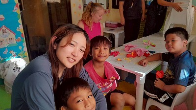 幼稚園授業の様子